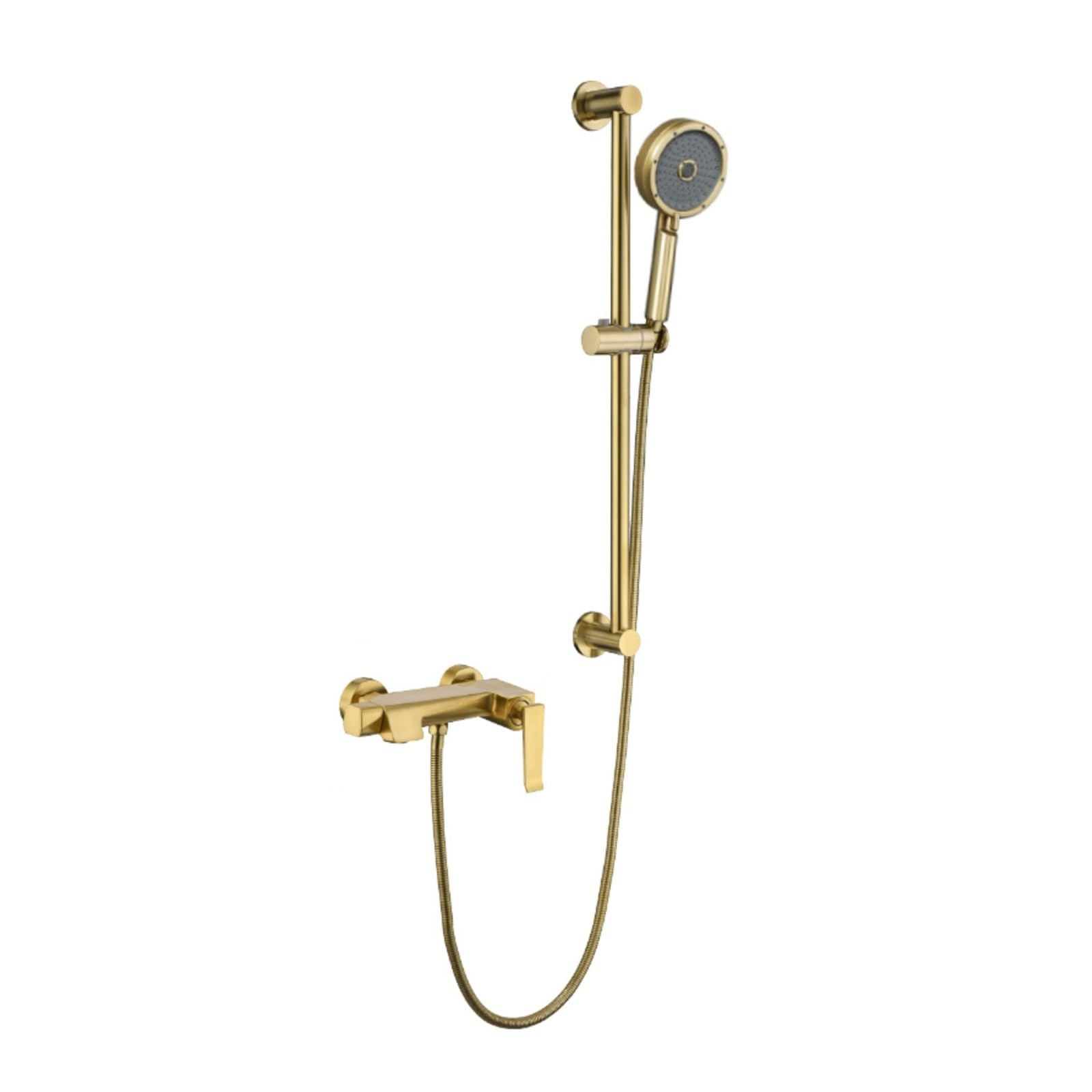 Ensemble de douche doré universel pour salles de bains résidentielles