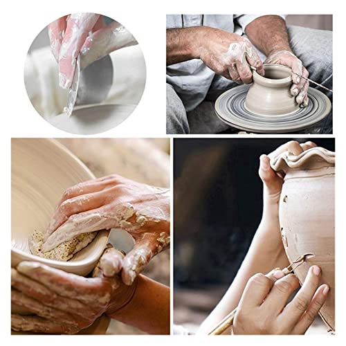 Multifunctioneel Keramische klei gereedschap set polymeer klei gereedschap aardewerk gereedschap set houten aardewerk sculpting klei reiniging tool set tool sculptuur voor kleiaardewerk, doe-het-zelf - Image 6