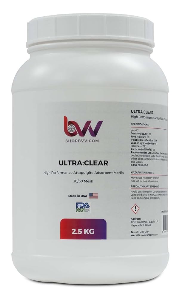 BVV Ultra Clear Granular High Performance Bentonite for