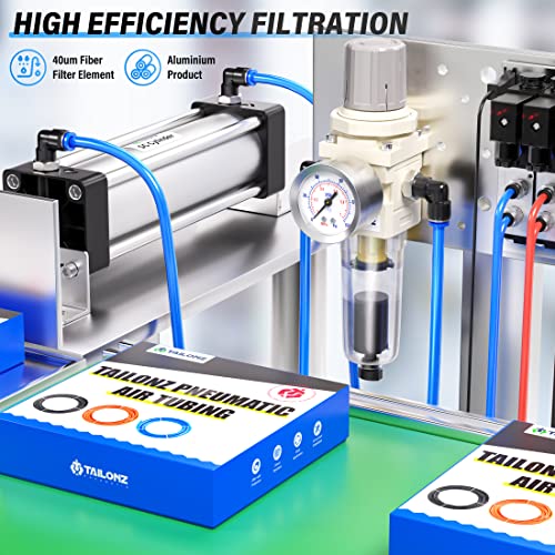 TAILONZ PNEUMATIC 1/4" BSP Plastic Silencer Solenoid Valve Element Air