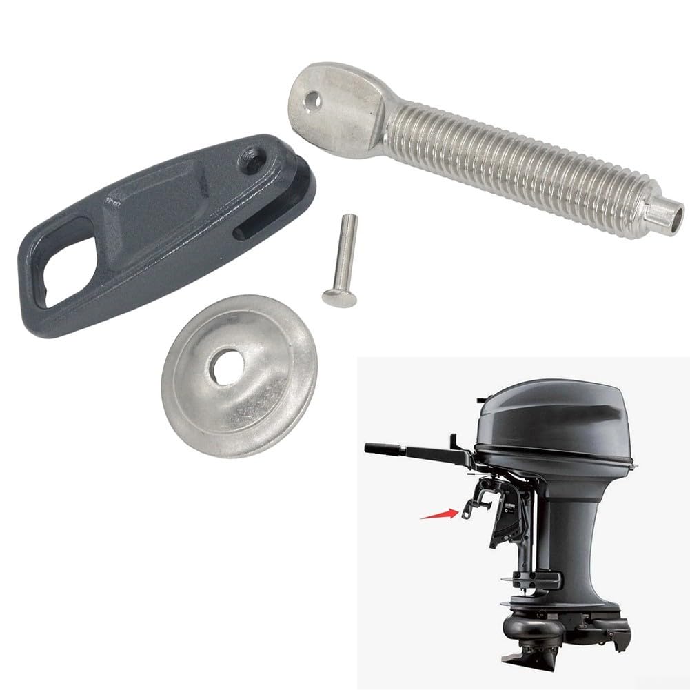 Abrazadera de travesaño 6F5-43116-00 para 40HP 2 tiempos para motor fuera de borda E40GMH E40GWH ajuste directo acero inoxidable