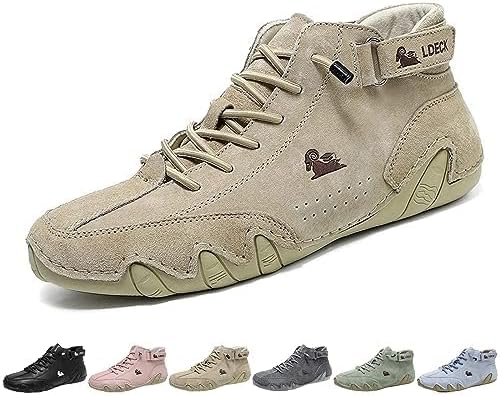 Explorer Waterproof Lightweight Unisex Outdoor Shoes for Hiking Camping & Driving Shoes High Top Chukka Boots Non-Slip Breathable Women&Men Italian Handmade Sports Shoe - Image 4