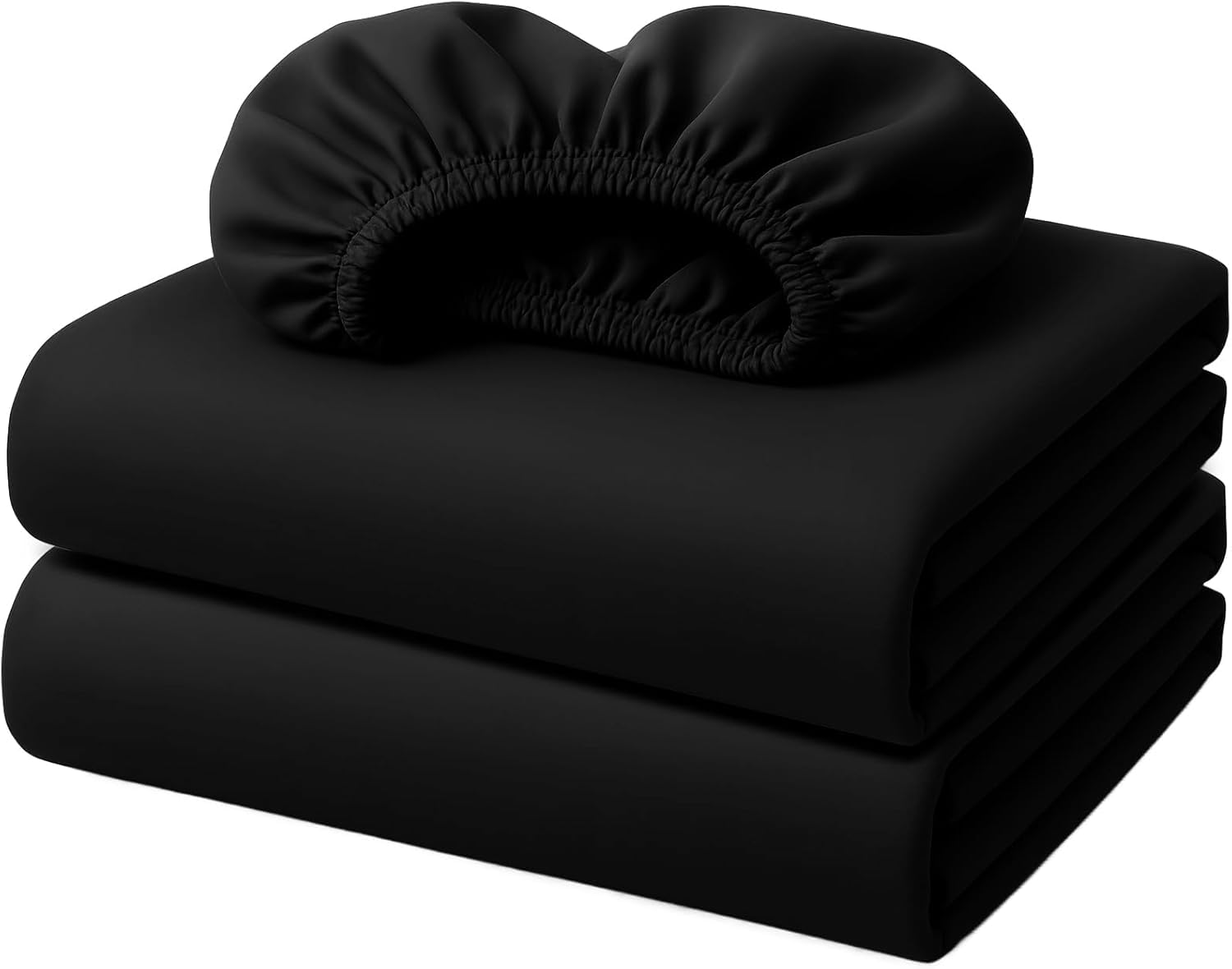 Lazzaro Super King Fitted Sheet Bulk Pack of 2 Pieces Extra Deep Pocket 40 cm (16 inches) Elastic Bed Sheets - Premium Microfiber Superking Fitted Sheet - Ultrasoft Hypoallergenic Fade Resistant — image 1