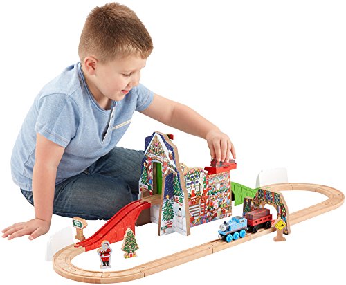 Exclusive Discount 70% Price  Thomas & Friends Wooden Railway, Santa's Workshop Express