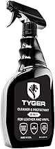 Tyger Tonneau Cover Cleaner & Protectant 2-in-1 Spray Specialized for Leather and Vinyl Surfaces, 22 Fl. oz. Made in USA