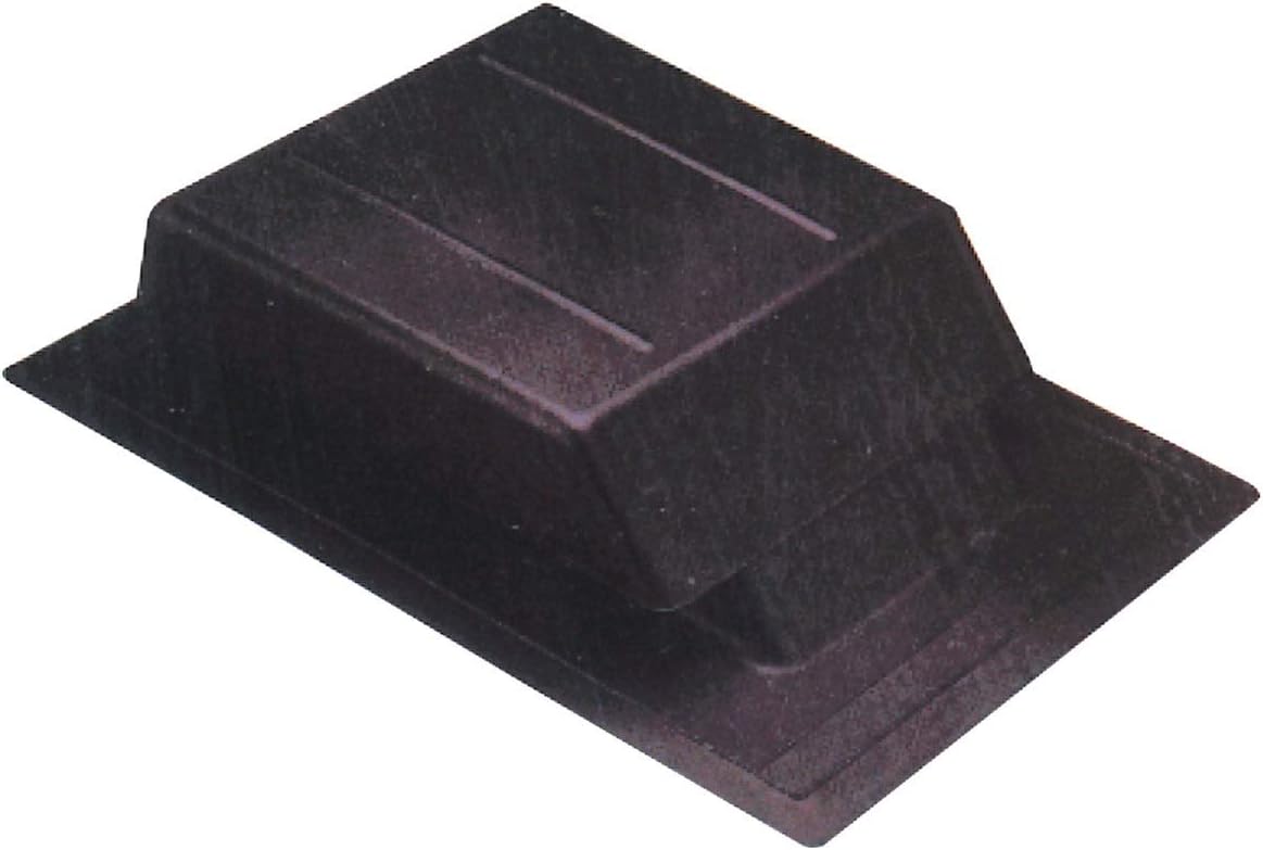 Air Vent 14.9 in. H x 16.6 in. W x 28 in. L x 9 in. Dia. Black Plastic Roof Vent