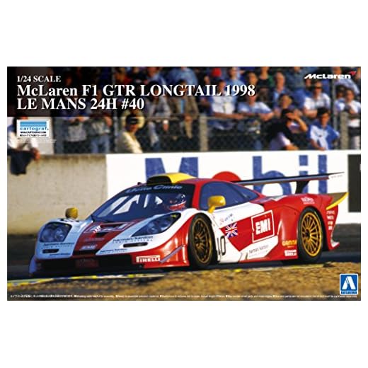 1/24 Super Series coche No.20 McLaren F1 GTR de la cola larga 1998 Le Mans 24 horas # 40