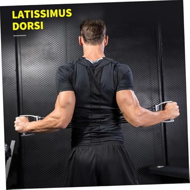 1Pc Fitness Rope Chest Expander Resistance Training Equipment for Arm and Chest Strengthening Ergonomic Grip for Comfortable Home Workouts