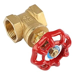 Viagasafamido DN20 Messing Absperrschieber Drehschleusenventil