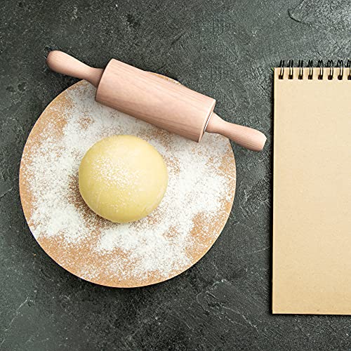 Helferx 9 Inch Small Wooden Rolling Pin For Baking #TOP4