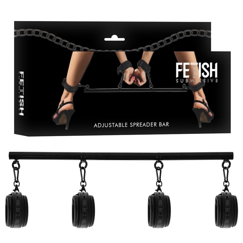 FETISH SUBMISSIVE BONDAGE - Adjustable Separator Bar 4 Pieces