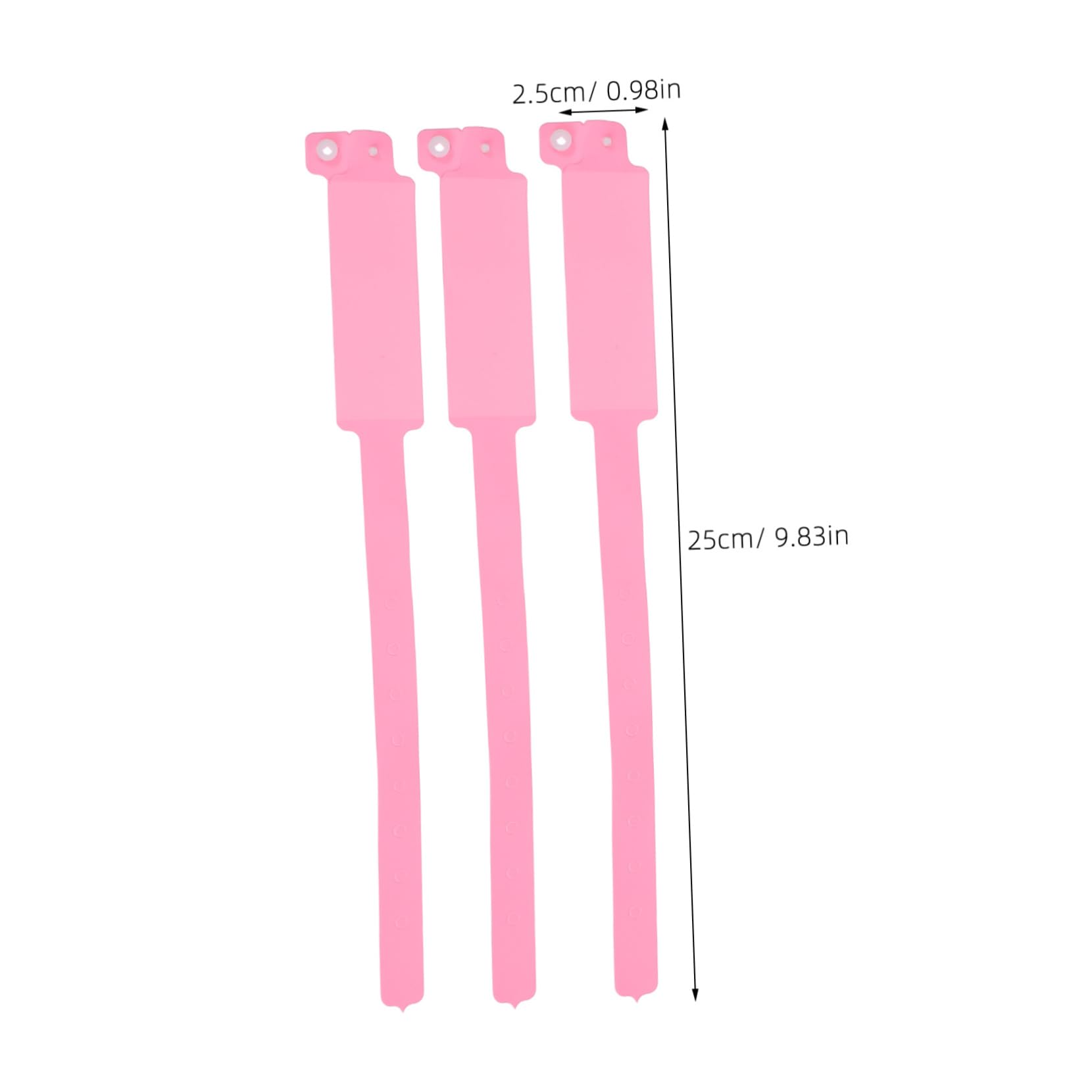 ERINGOGO 100pcs Disposable Medical Wristbands Tear Resistant Id Bands for Patient Identification Hospitals and Clinics Easy to Write Highly Visible