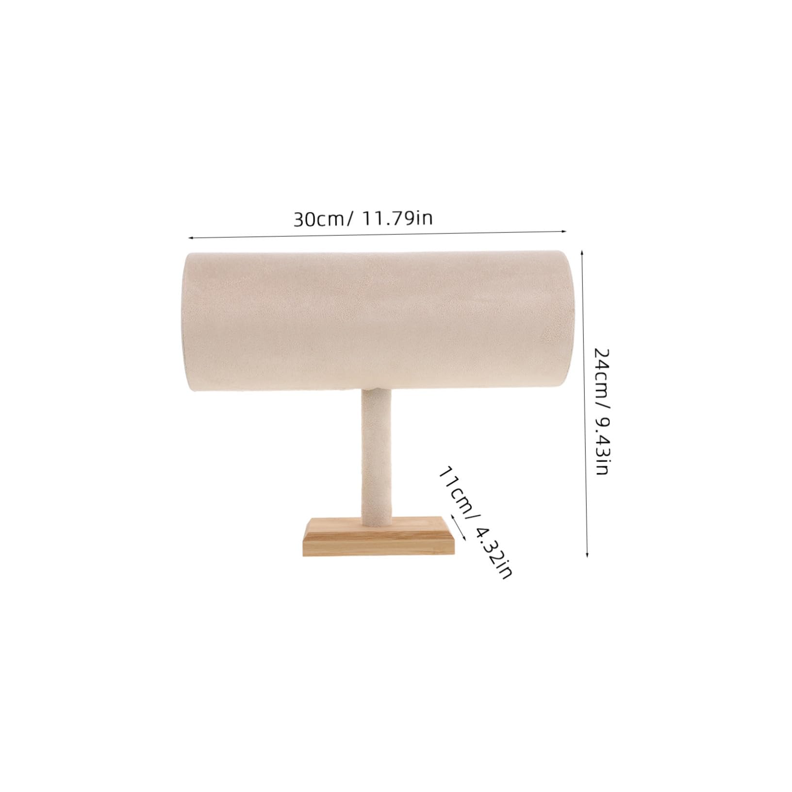 NOLITOY Hairband Hanger Display Stand Hair Accessory Display Rack t Bar Jewelry Stand