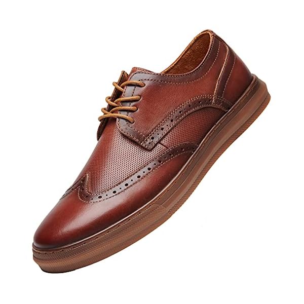 Arkbird Oxford Dress Shoes for Men Men's Fashion Casual and Formal Leather Shoes for Business and Everyday