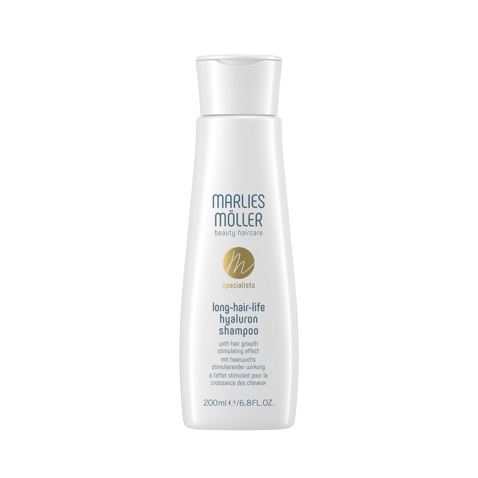 Marlies Möller Long Hair Life Hyaluron Shampoo Anti-Aging Shampoo mit Hyaluronsäure, 200 ml