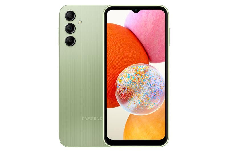 Samsung A145R/DSN Galaxy A14, Dual, 128GB 4GB RAM, Light Green