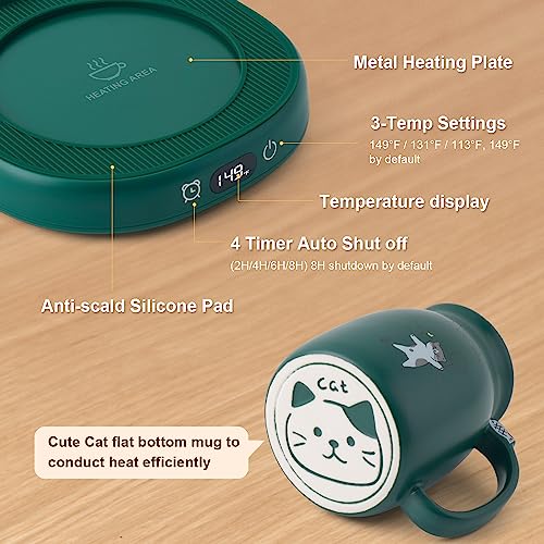 Chauffe-tasse à café électrique intelligent de haute précision pour thé - 6