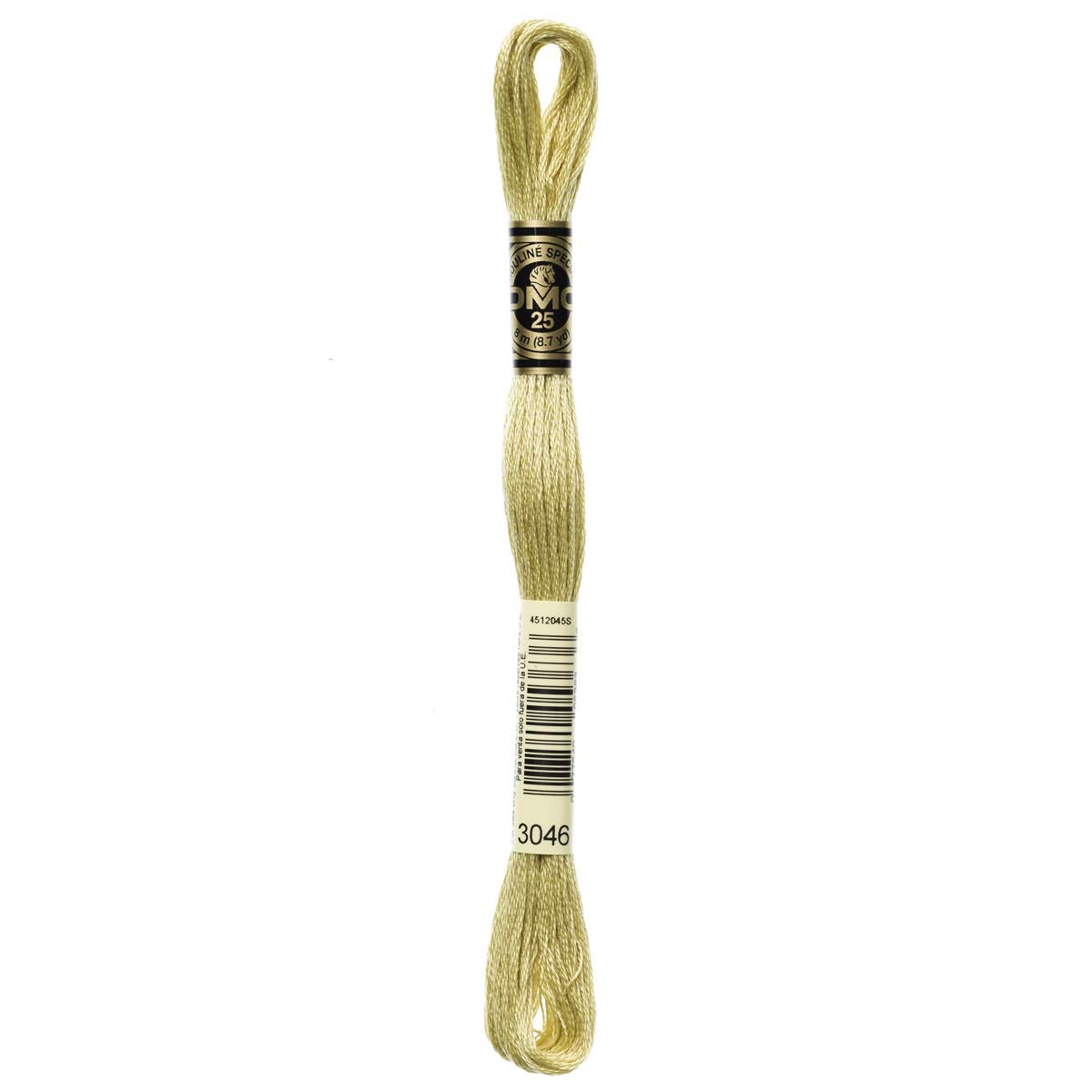 DMC Embroidery Floss Mouline Stranded Cotton Thread for Hand Embroidery and Sewing - Colour No: 3046-6 x 8m Skeins โ image 1