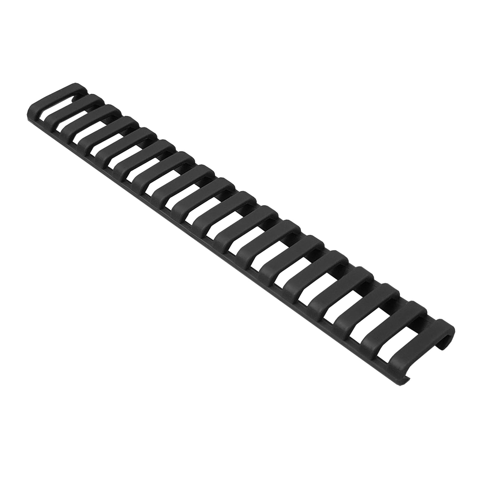 Picatinny Rail Cover Rubber,18-Slot Rubberized Rail Protection Ladder (BLACK, 8 PACKS) - Image 3