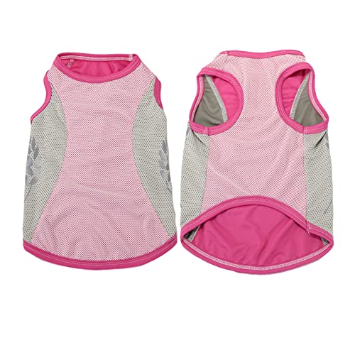 Runmeihe Dog Cooling Vest, Safe Dog Coat with Reflective Strip
