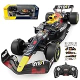 BEZGAR F1 Remote Control Car - Officially Licensed Rb18 Toy Car 1:18 Model Vehicle, 2.4GHz Race F1...
