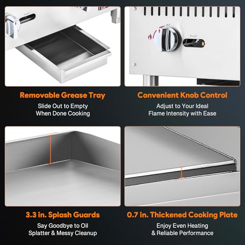 Wilprep Commercial Gas Griddle thumb #2