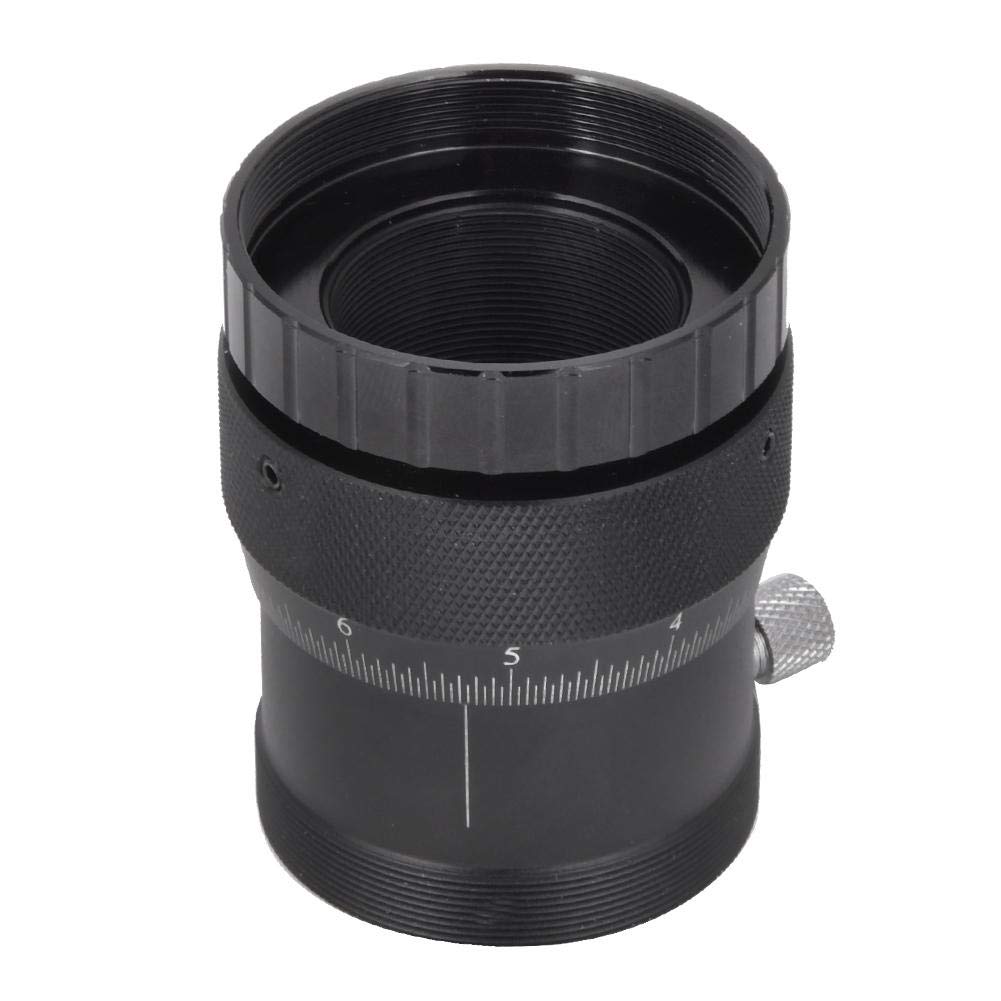 943 Porte-oculaire Double hélicoïdal, Porte-oculaire en Spirale de 1,25 Pouce, Porte-oculaire à réglage Fin hélicoïdal avec Course de Mise au Point de 10 mm, Accessoires pour télescope astronomique