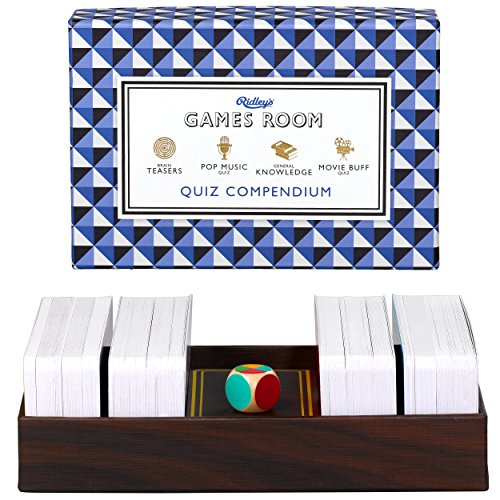 Ridley's Games Compendium Quiz Card Guessing Game for Kids and Adults
