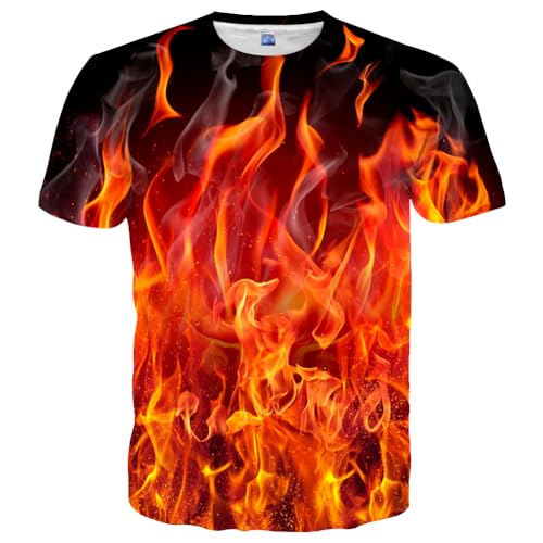 Yasswete Mens Womens Graphic T-Shirts Unisex 3D Printed Short Sleeve Shirts Tops product thumbnail 13