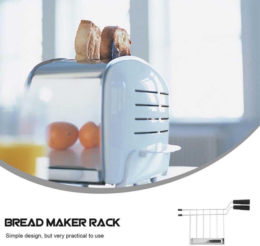 Luxshiny 1set Toaster Protector Cover Sandwich Clip and Lid Dust Cover for Toaster Machine Easy to Clean Extends Appliance Life for Breakfast Prep