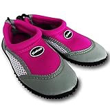 TW24 Badeschuhe - Aquaschuhe - Kinder Wasserschuhe mit Farb- und Größenauswahl (26, Pink)