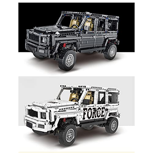 xSuper Technik Offroad Auto, 1850 Klemmbausteine Bausteine Geländewagen Auto Buggy Modell, SUV Modell Bauset für Kinder… – Bild 7