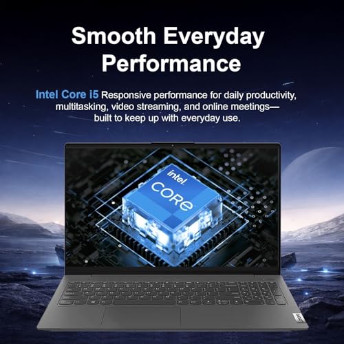 Image of Lenovo Ideapad 5 15.6 inch FHD Touchscreen Laptop | Intel Core i5 Processor | Windows 11 | 8GB RAM | 1TB PCIe SSD | Full-Size Backlit Keyboard | Fingerprint Reader & Privacy Shutter | Dolby Audio