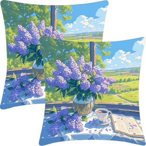 �r���[�h�N�b�V�����J�o�[ 2���Z�b�g, �\�t�@�N�b�V�����J�o�[, 35x35cm, �r���[�h�������J�o�[, �_�炩���ĐS�n�悢, �C���e���A�N�b�V����, �G�ߑ���������, �ԗp���z�c�J�o�[, �o�[ ��������, �����j�� �v���[���g, �����̑��蕨, ���x��