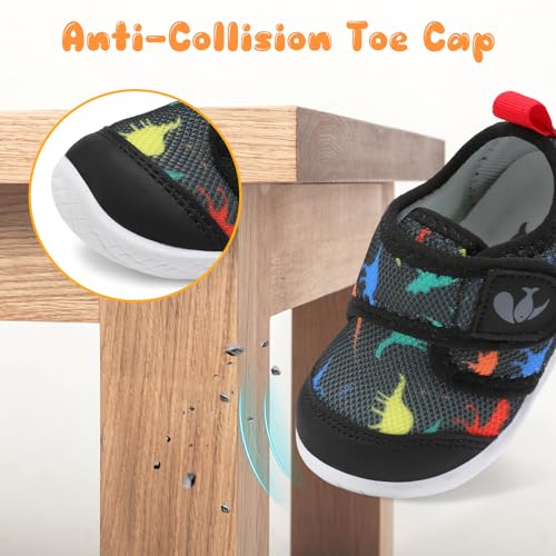 FEETCITY Baby Shoes Boy Girl Infant Walking Shoes Breathable Sock Shoe with Memory Sole Protect Toes Outdoor Sneakers4