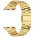 Valuebuybuy Stainless Steel Metal Clasp Buckle Wrist Strap Apple Watch - Gold/38mm