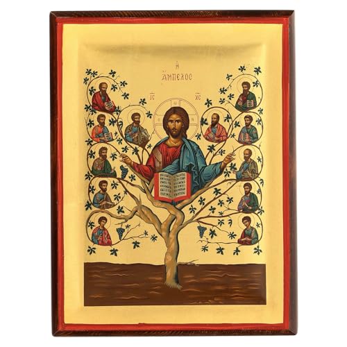 Holyart Ícono de la Vid y los sarmientos