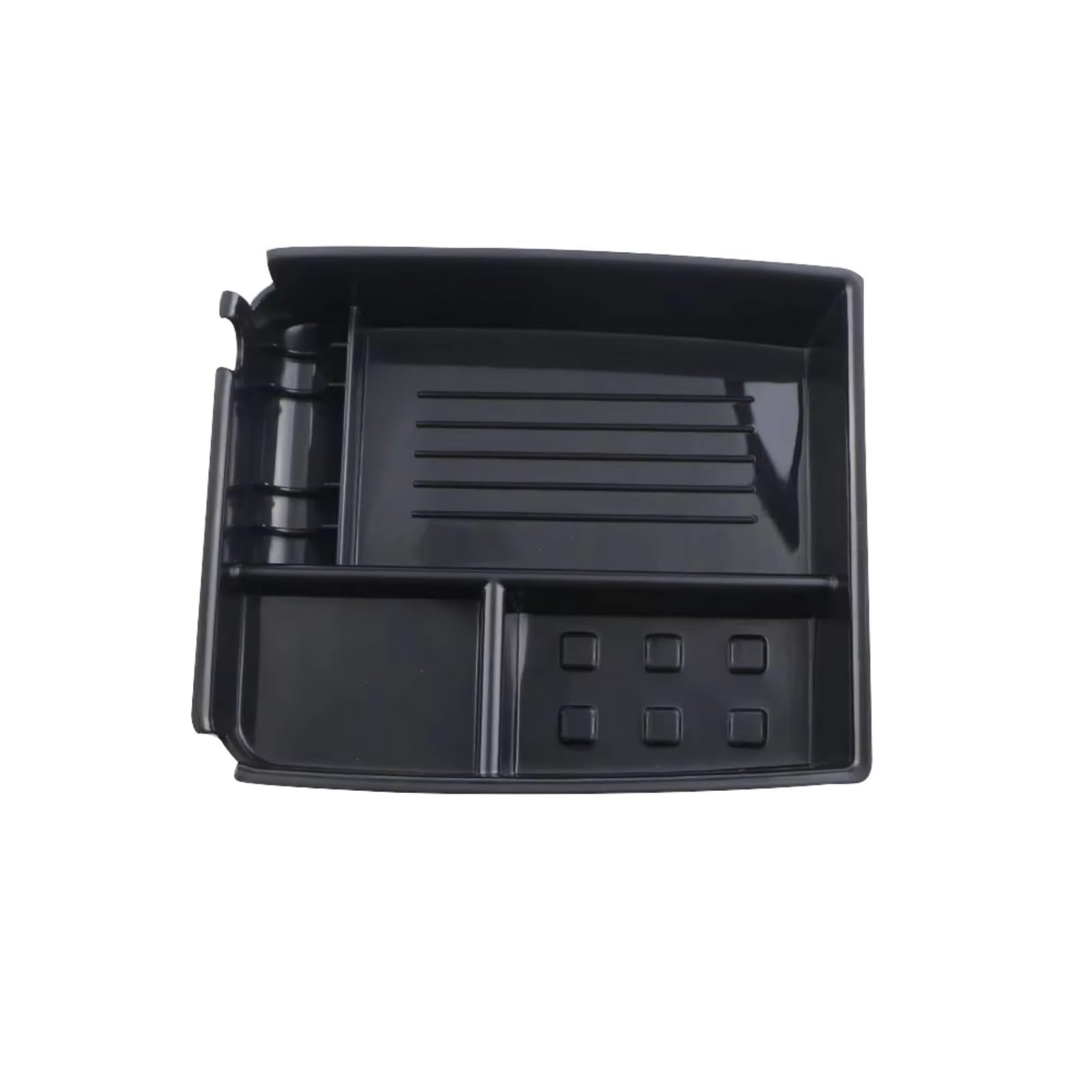 TKIYESA Vehicle Armrest Tray Compatible With Kia For Sportage 2011-2016 1 Pcs LHD Car Armrest Storage Box Console Tray Container Organizer Interior Accessories