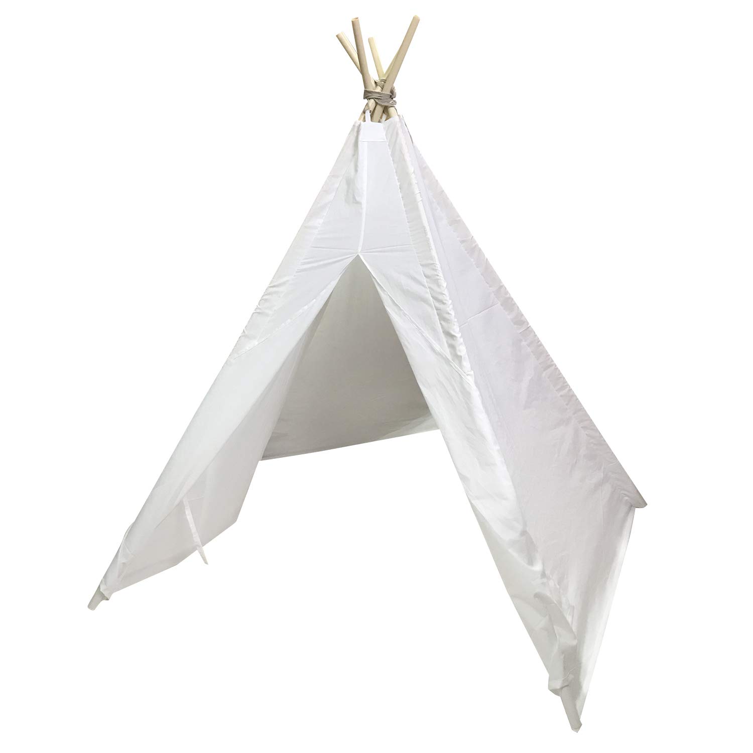 Creative Textiles Cotton Play Tent House for 2 Yrs&Above Kids (White) -100 x 100 x 150 cm, Tent House Theme (B0836YNFL1) Amazon Price History, Amazon Price Tracker