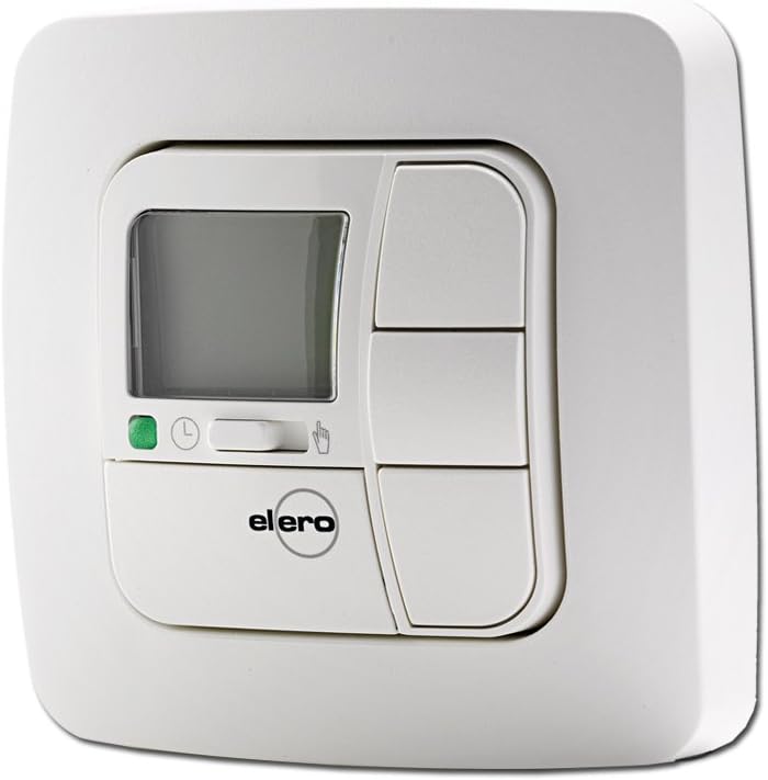 Radio-Controlled Wall Transmitter AstroTec - 868 bidi Alpine White with Integrated Timer-Bi-DIRECTIONAL