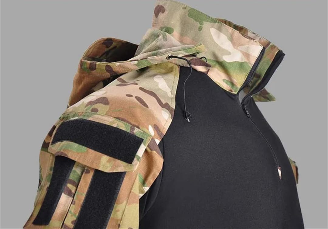 Trajes tácticos, ropa de caza, kit de camuflaje para combate, uniforme de trabajo, pantalones cargo, camping y senderismo