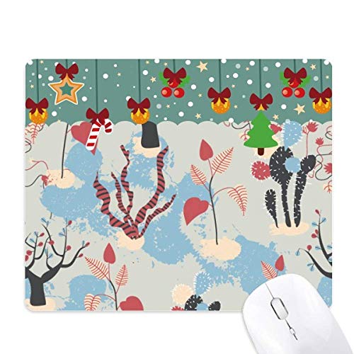Tapis de souris en jeu désert cactus arbres bleus le cadeau de noël parfait