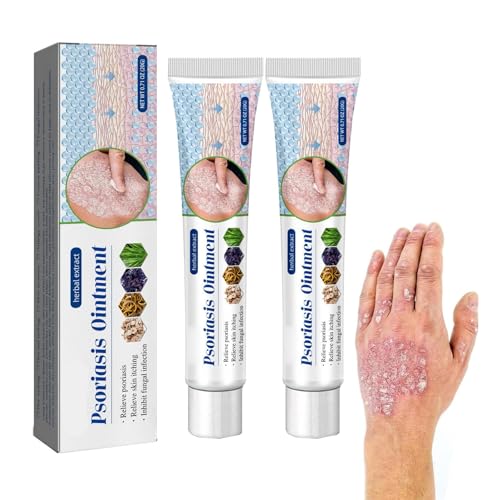 Dermatitis Und Ekzem Creme,Juckreiz und gereizter Haut,Pflegecreme Für Trockene Und Sensible Haut, Stärkt Die Hautbarriere (2)