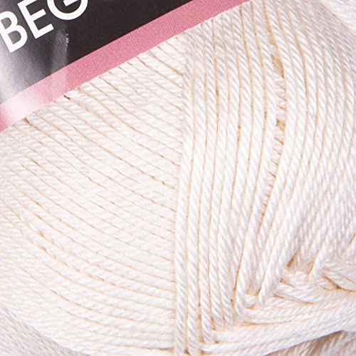 Image of Yarn Art Begonia 100% Cotton for Knitting, Crochet and Amigurumi - Premium Soft Baby Yarn in Pastel and Shiny Colors - 1.76 Oz (50g) / 185 Yrds (169m) (6194)