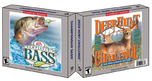 Deer Hunt Challenge Championship Bass jeu vidéo PC Jewel Case