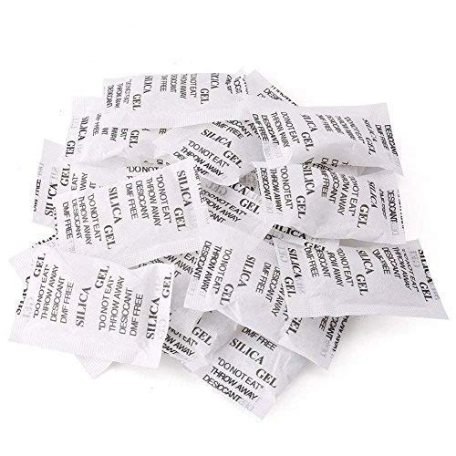 Silica Gel Packets Desiccant Dehumidifiers - Rechargeable Paper (5 Gram) Per Pack - Pack of 160-image-21