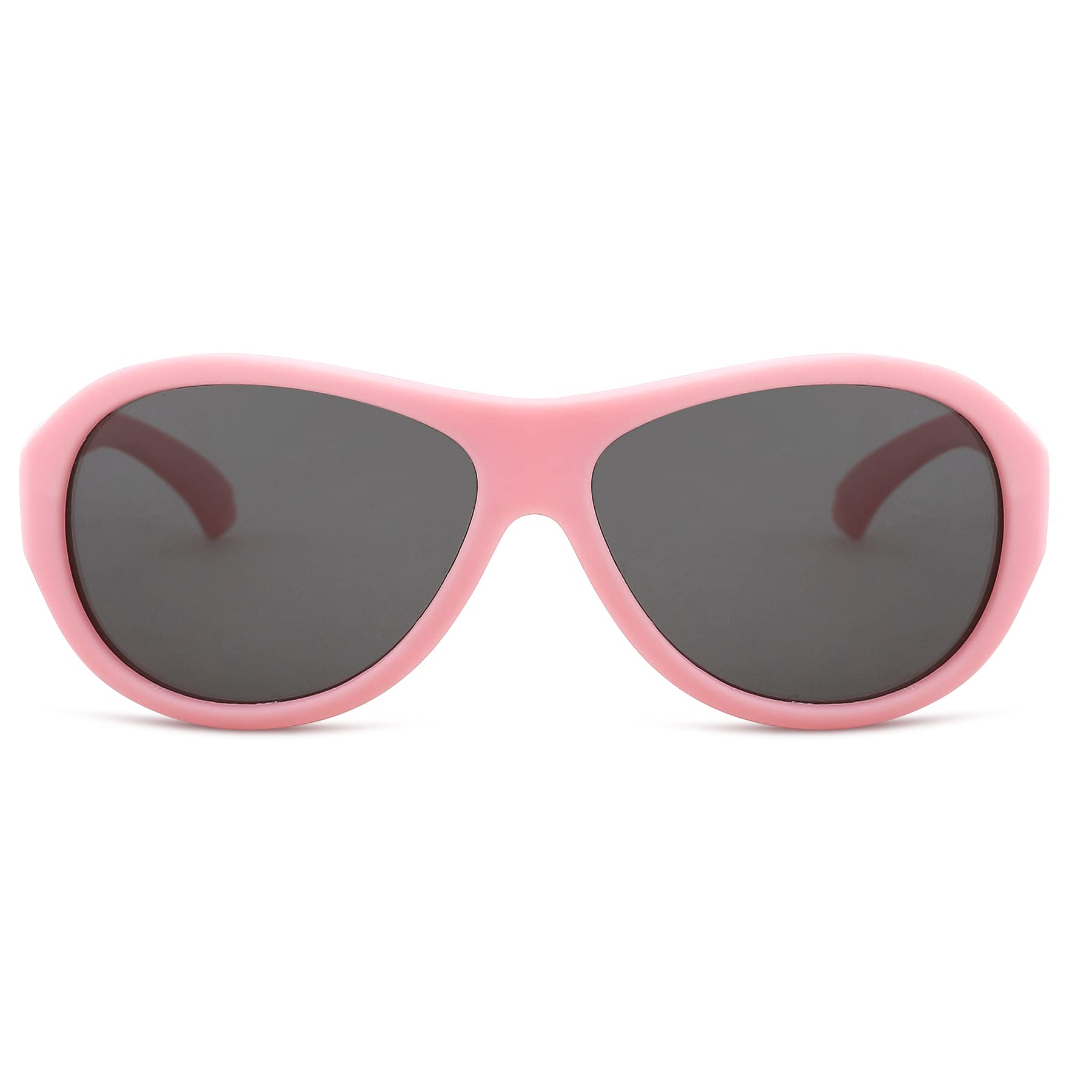 Flexible Baby-Sonnenbrille, polarisiert, niedlich, oval, mit Riemen, für Kleinkinder, Jungen, Mädchen, Alter 0–24 Monate