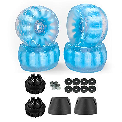 IWONDER Cloud Wheel Discovery 105mm/120mm for Exway Flex/Wave(36 Teeth) Boards Electric Skateboard Wheels and Pulley Conversion Kit