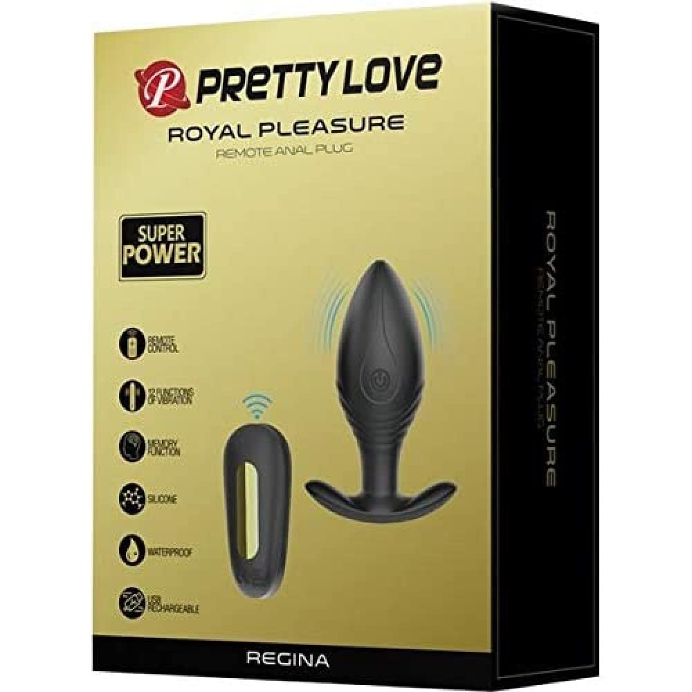 Plug anal Pretty Love Royal télécommandé pour une stimulation sur mesure - 2