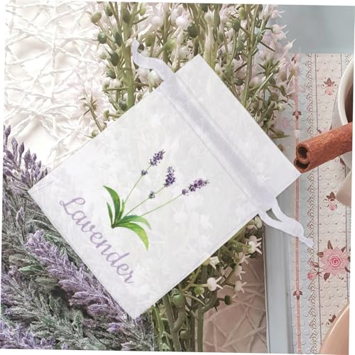 Cabilock 20 bolsas sachet de lavanda con cierre ajustable miniatura 4